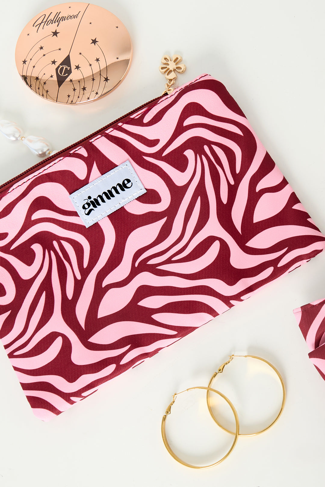 Make-up-Taschen gemischte Farbe Casual Polyester Alltagszubehör