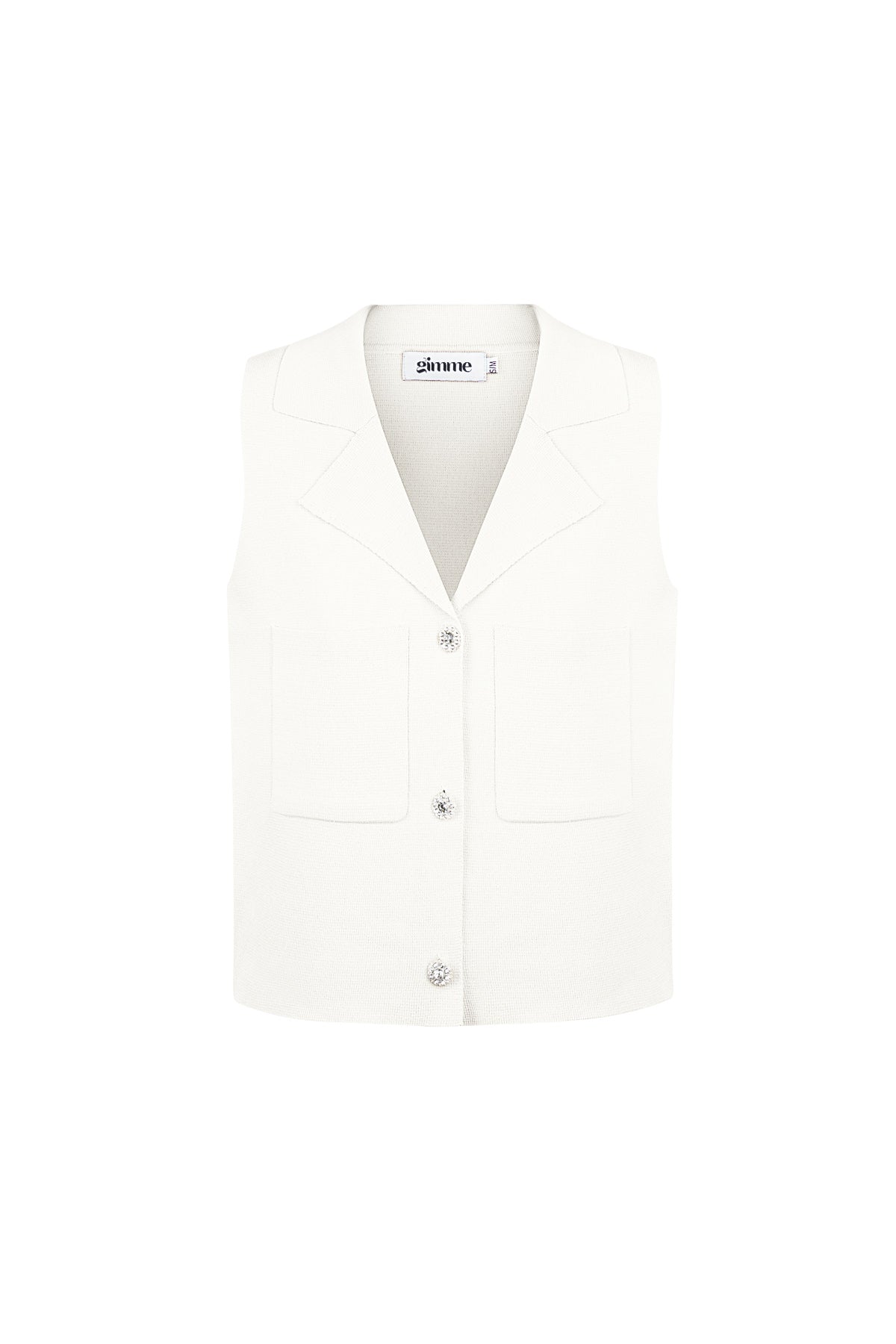 Viskose Damen ärmelloses Oberteil V-Ausschnitt Knopfleiste